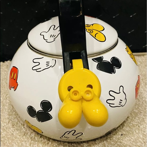 Tea Kettle-RARE Disney Mickey Mouse Body Parts at Home Collection - Picture 2 of 5